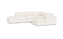 Load image into Gallery viewer, Ciello XL - Sectional - Opal White - Regular Arms
