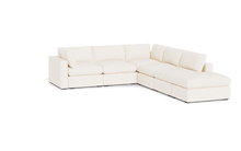 Load image into Gallery viewer, Ciello XL - Sectional - Opal White - Regular Arms
