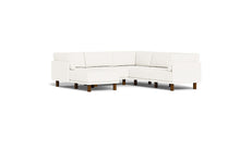 Load image into Gallery viewer, Luna - Sectional - Snowdrift - High Arms - Tall Legs

