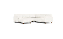 Load image into Gallery viewer, Luna - Sectional - Snowdrift - Low Arms - Low Legs
