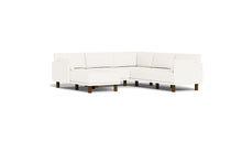 Load image into Gallery viewer, Luna - Sectional - Snowdrift - Low Arms - Tall Legs

