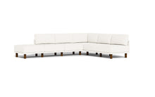 Load image into Gallery viewer, Luna - Sectional - Snowdrift - High Arms - Tall Legs
