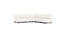 Load image into Gallery viewer, Luna - Sectional - Snowdrift - Low Arms - Low Legs
