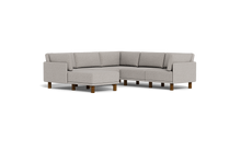 Load image into Gallery viewer, Luna - Sectional - Dream Grey - High Arms - Tall Legs
