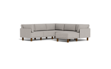 Load image into Gallery viewer, Luna - Sectional - Dream Grey - High Arms - Tall Legs

