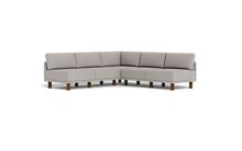 Load image into Gallery viewer, Luna - Sectional - Dream Grey - High Arms - Tall Legs
