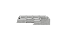 Load image into Gallery viewer, Ciello XL - Sectional - Limestone - Regular Arms
