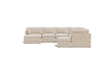 Load image into Gallery viewer, Ciello XL - Sectional - Sesame - High Angled
