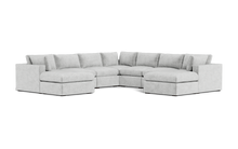 Load image into Gallery viewer, Ciello - Sectional - Limestone - Regular Arms
