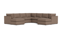 Load image into Gallery viewer, Ciello - Sectional - Mocha - High Angled
