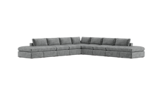Load image into Gallery viewer, Ciello XL - Sectional - Basalt - Regular Arms
