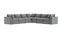 Load image into Gallery viewer, Ciello - Sectional - Basalt - Regular Arms
