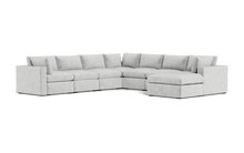 Load image into Gallery viewer, Ciello - Sectional - Limestone - Regular Arms
