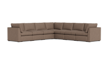 Load image into Gallery viewer, Ciello - Sectional - Mocha - High Angled
