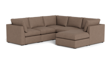 Load image into Gallery viewer, Ciello - Sectional - Mocha - High Angled
