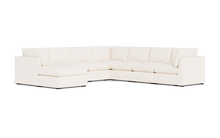 Load image into Gallery viewer, Ciello - Sectional - Opal White - High Angled
