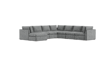 Load image into Gallery viewer, Ciello XL - Sectional - Basalt - High Angled

