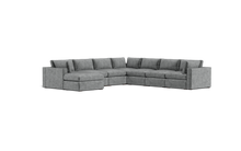 Load image into Gallery viewer, Ciello XL - Sectional - Basalt - Regular Arms
