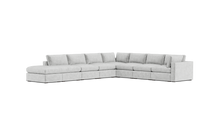 Load image into Gallery viewer, Ciello XL - Sectional - Limestone - Regular Arms
