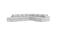 Load image into Gallery viewer, Ciello XL - Sectional - Limestone - Regular Arms
