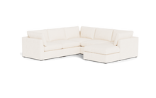 Load image into Gallery viewer, Ciello XL - Sectional - Opal White - High Angled
