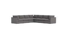Load image into Gallery viewer, Ciello XL - Sectional - Storm Grey - High Angled
