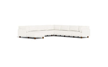 Load image into Gallery viewer, Luna - Sectional - Snowdrift - High Arms - Low Legs
