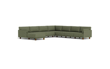 Load image into Gallery viewer, Luna - Sectional - Moss Green - Low Arms - Low Legs
