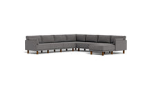Load image into Gallery viewer, Luna - Sectional - Storm Grey - Low Arms - Tall Legs
