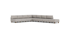 Load image into Gallery viewer, Luna - Sectional - Dream Grey - High Arms - Low Legs

