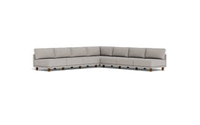 Load image into Gallery viewer, Luna - Sectional - Dream Grey - High Arms - Low Legs
