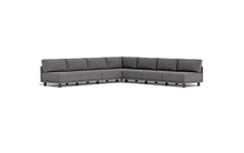 Load image into Gallery viewer, Luna - Sectional - Storm Grey - High Arms - Low Legs
