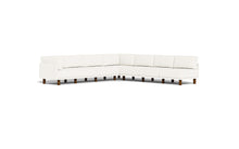 Load image into Gallery viewer, Luna - Sectional - Snowdrift - High Arms - Tall Legs

