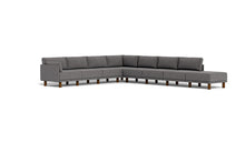 Load image into Gallery viewer, Luna - Sectional - Storm Grey - Low Arms - Tall Legs
