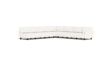 Load image into Gallery viewer, Luna - Sectional - Snowdrift - High Arms - Low Legs
