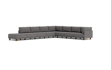 Load image into Gallery viewer, Luna - Sectional - Storm Grey - High Arms - Low Legs
