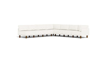Load image into Gallery viewer, Luna - Sectional - Snowdrift - High Arms - Tall Legs
