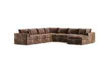 Load image into Gallery viewer, Ciello - Sectional - Espresso - Regular Backrest
