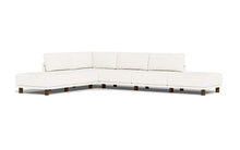 Load image into Gallery viewer, Luna - Sectional - Snowdrift - High Arms - Low Legs
