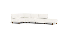 Load image into Gallery viewer, Luna - Sectional - Snowdrift - High Arms - Low Legs
