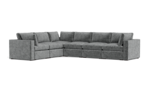 Load image into Gallery viewer, Ciello - Sectional - Basalt - High Angled
