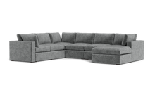 Load image into Gallery viewer, Ciello - Sectional - Basalt - Regular Arms
