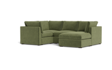 Load image into Gallery viewer, Ciello - Sectional - Cypress Green - High Angled
