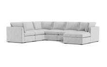 Load image into Gallery viewer, Ciello - Sectional - Limestone - High Angled
