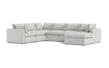 Load image into Gallery viewer, Ciello - Sectional - Limestone - Regular Arms
