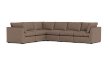Load image into Gallery viewer, Ciello - Sectional - Mocha - High Angled
