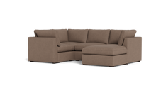 Load image into Gallery viewer, Ciello - Sectional - Mocha - High Angled
