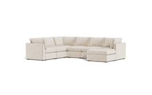 Load image into Gallery viewer, Ciello - Sectional - Sesame - High Angled
