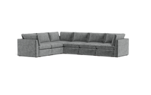 Load image into Gallery viewer, Ciello XL - Sectional - Basalt - High Angled
