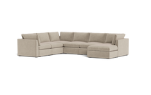 Load image into Gallery viewer, Ciello XL - Sectional - Dune - High Angled
